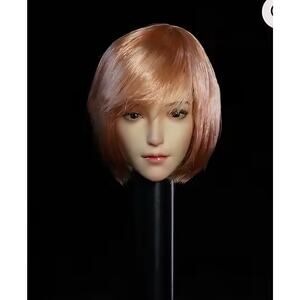 Doll Head For Crafting Custom art Doll 1/6th Scale For 12 Inch Body